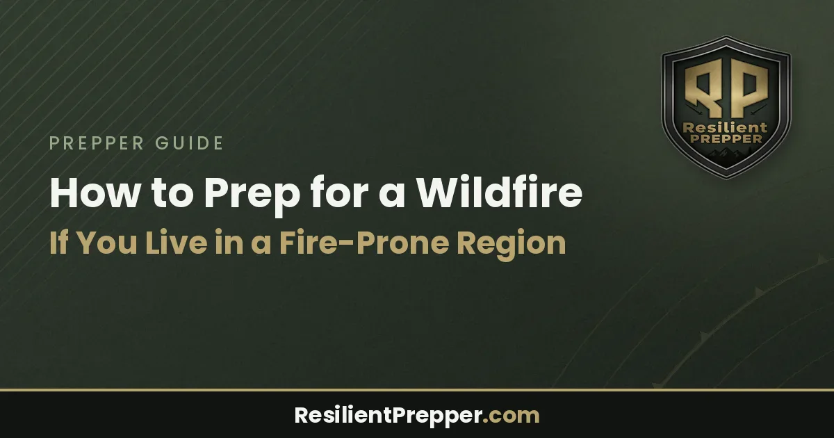 How to Prep for a Wildfire If You Live in a Fire-Prone Region