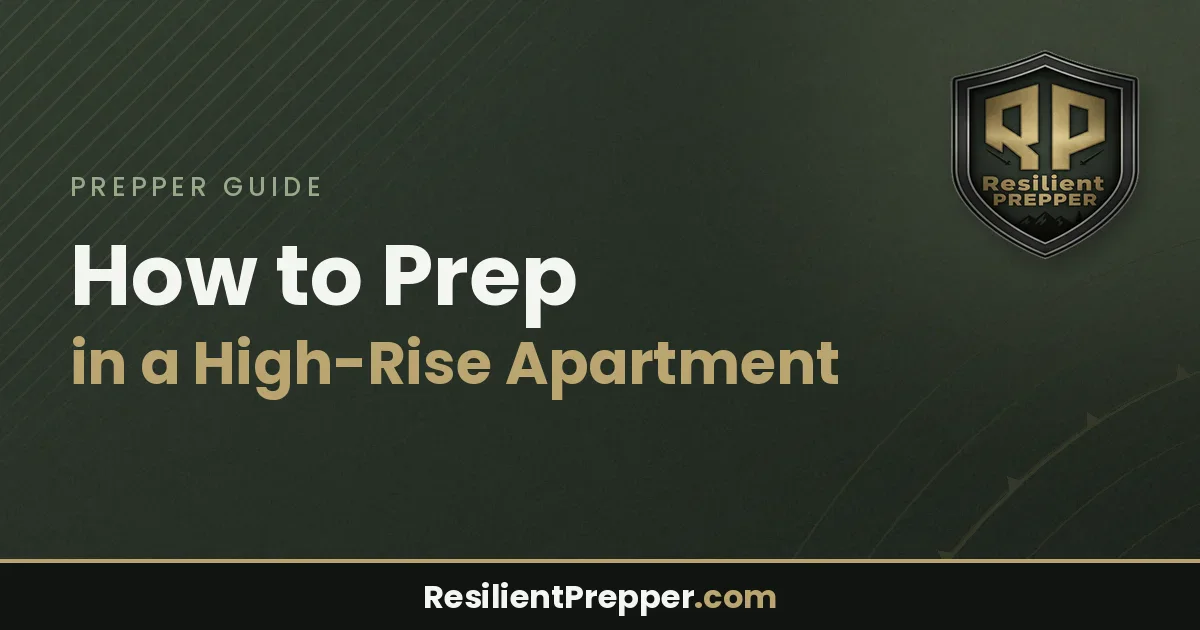 How to Prep in a High-Rise Apartment
