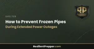 Read more about the article How to Prevent Frozen Pipes During Extended Power Outages