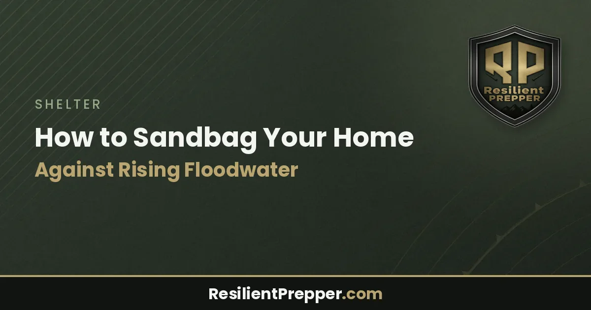 How to Sandbag Your Home Against Rising Floodwater
