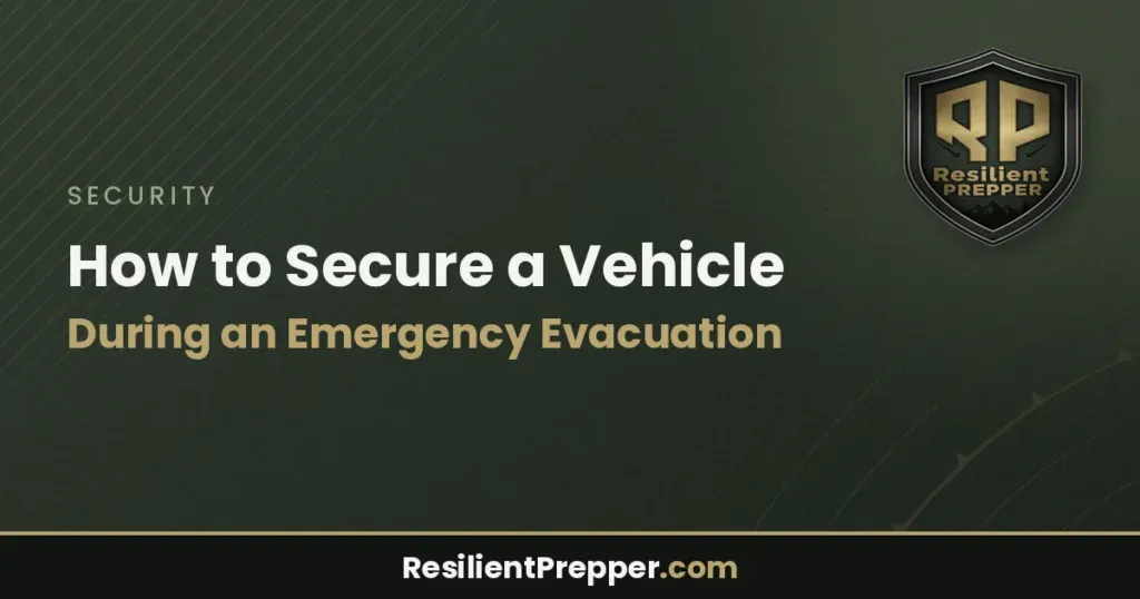 How to Secure a Vehicle During an Emergency Evacuation