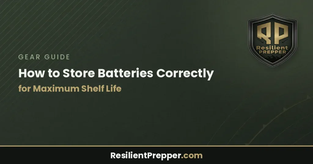 How to Store Batteries Correctly for Maximum Shelf Life