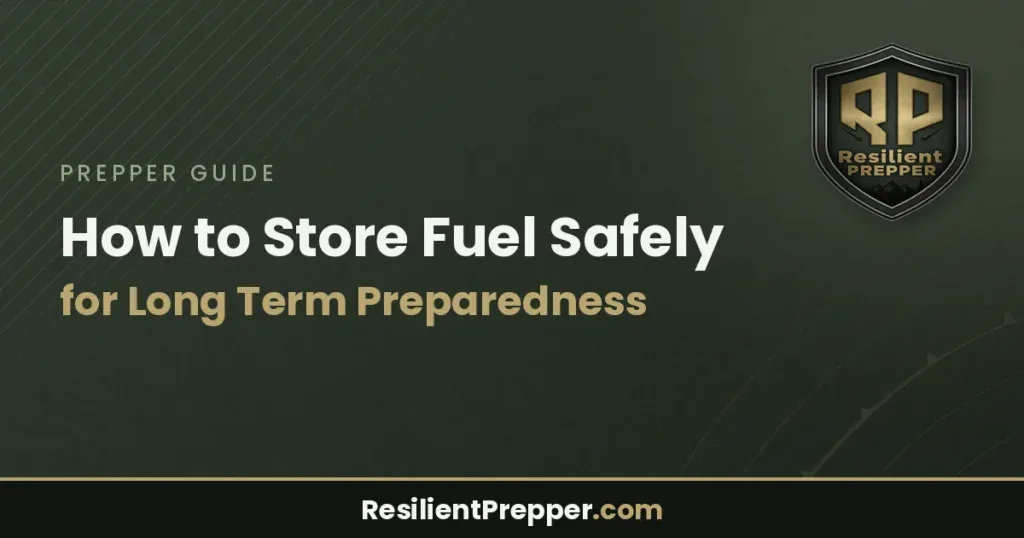How to Store Fuel Safely for Long Term Preparedness
