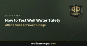 Read more about the article How to Test Well Water Safety After a Flood or Power Outage