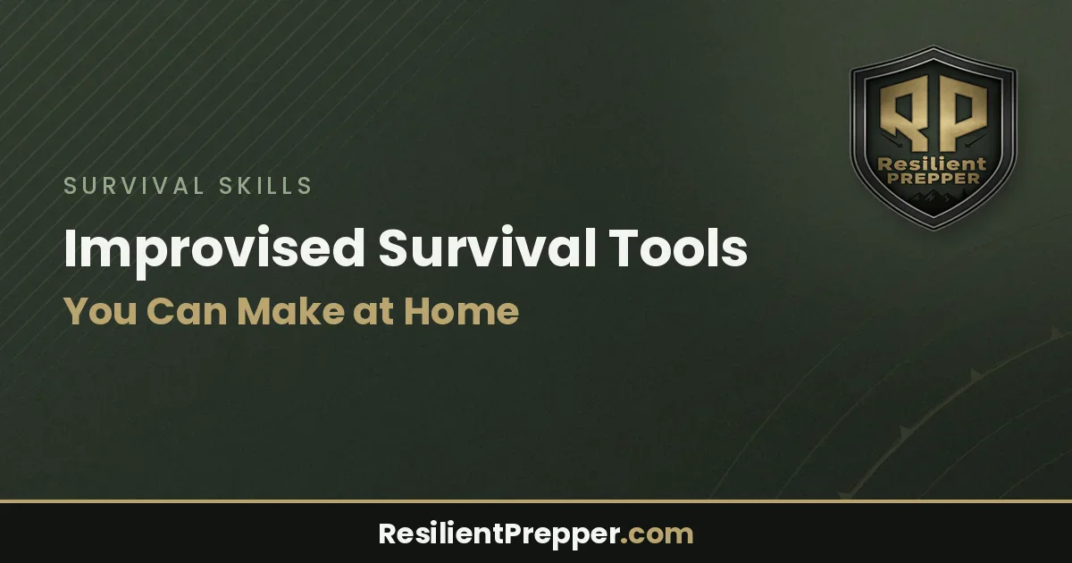 Improvised Survival Tools You Can Make at Home