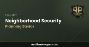 Read more about the article Neighborhood Security Planning Basics