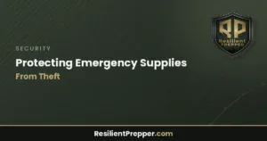 Read more about the article Protecting Emergency Supplies From Theft