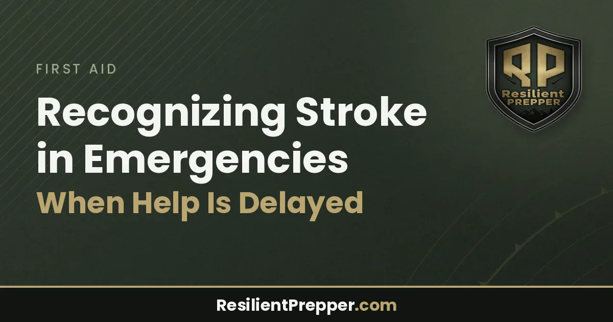 Recognizing Stroke in Emergencies When Help Is Delayed