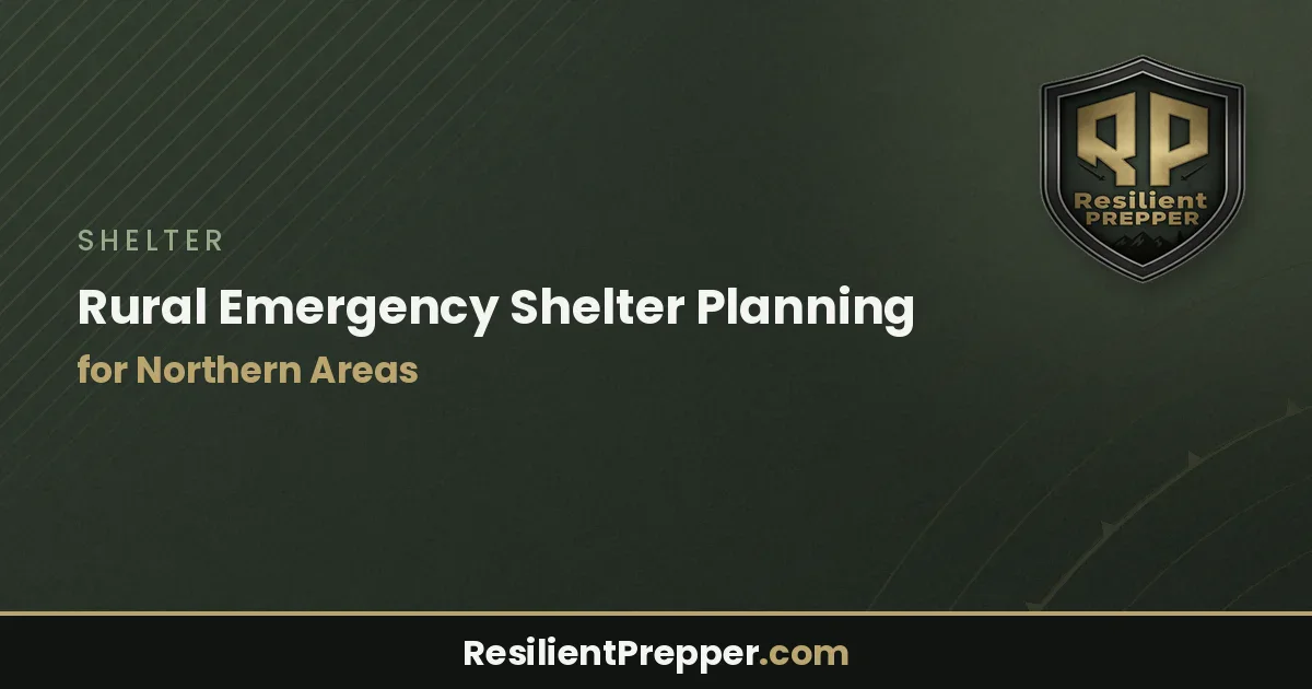Rural Emergency Shelter Planning for Northern Areas