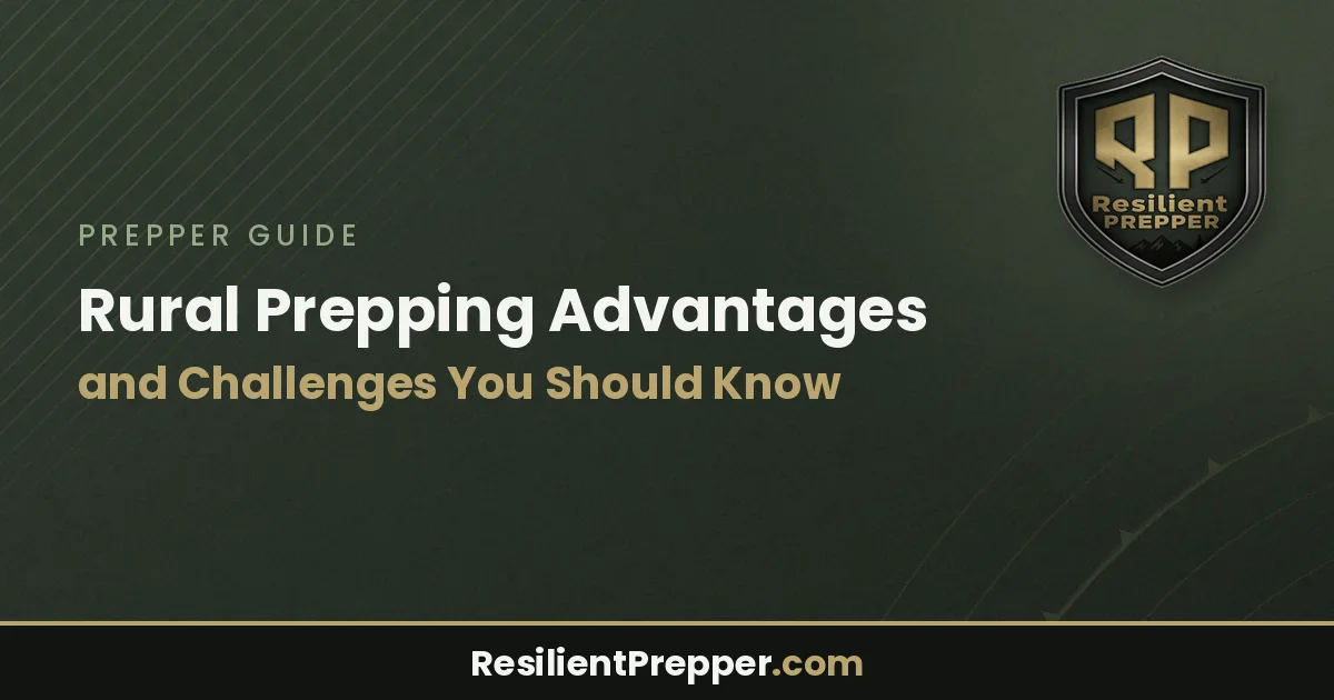 Rural Prepping Advantages and Challenges You Should Know