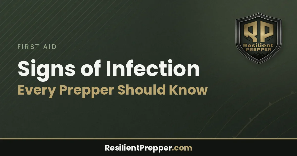 Signs of Infection Every Prepper Should Know