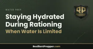 Read more about the article Staying Hydrated During Rationing When Water Is Limited