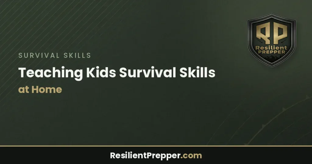 Teaching Kids Survival Skills at Home
