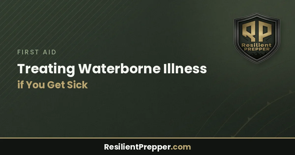 Treating Waterborne Illness if You Get Sick