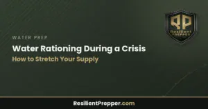 Read more about the article Water Rationing During a Crisis: How to Stretch Your Supply