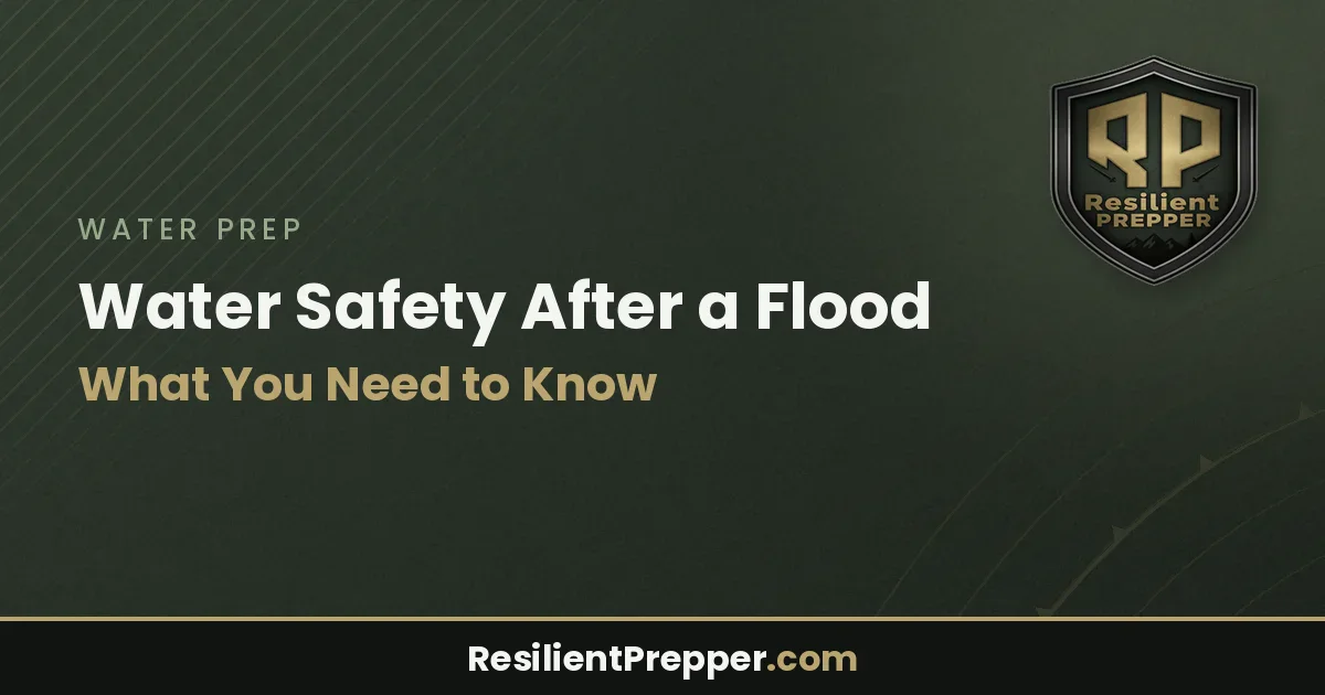 Water Safety After a Flood: What You Need to Know