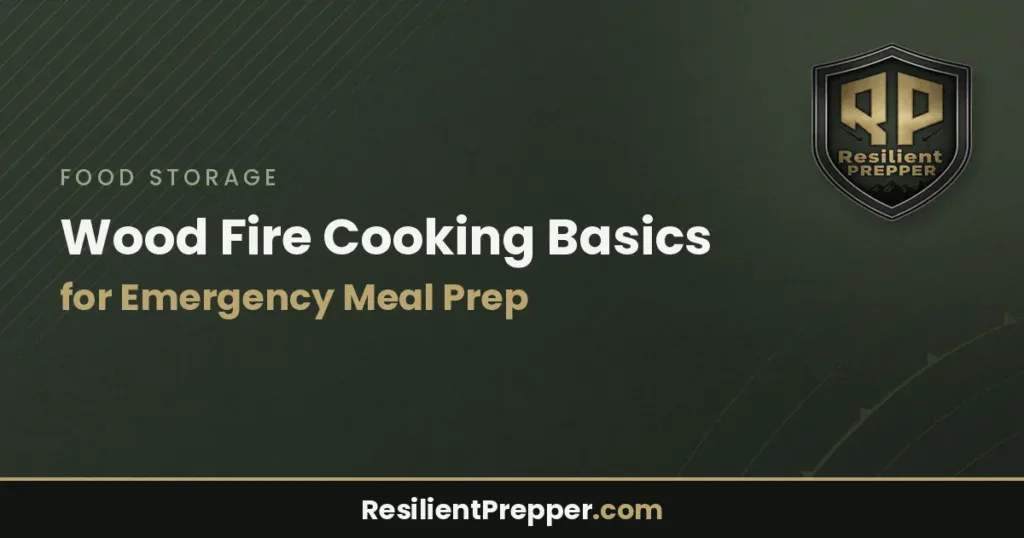 Wood Fire Cooking Basics for Emergency Meal Prep