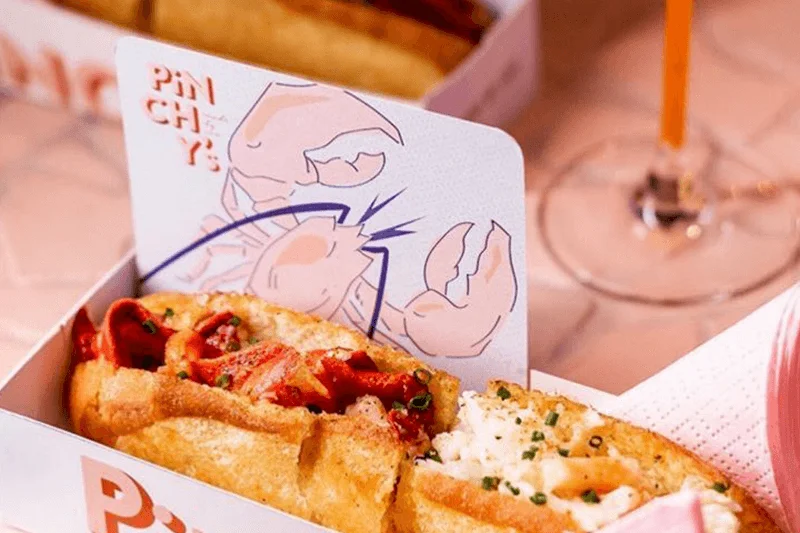 Pinchys - Coaster marketing card 1