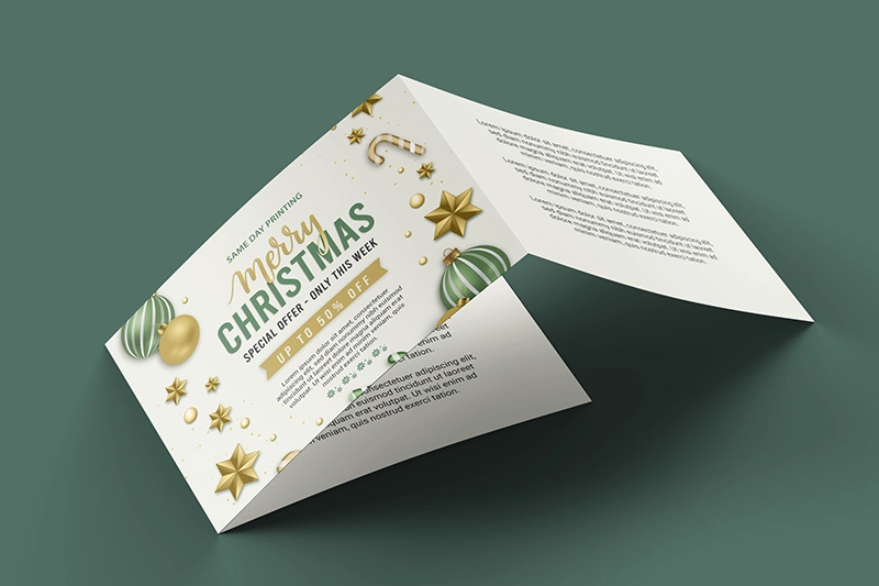 Brochures Merry Christmas - Same Day Printing Brochures Merry Christmas - Same Day Printing