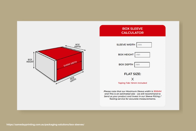 box-sleeves-calculator