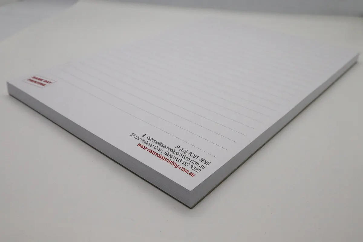 Custom Printed Notedpads - Same Day Printing 2