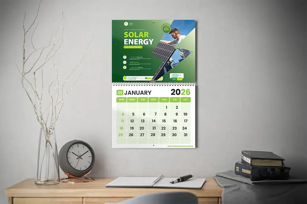 Wire Bound Calendars - Business Christmas Shop - Same Day Printing