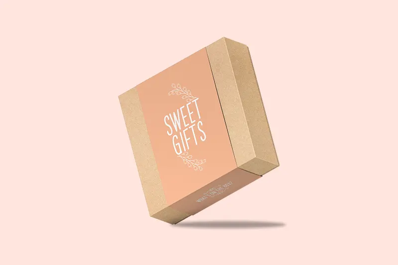 Pantone Colour of the year 2024 - Peach Fuzz Box Sleeves - Same Day Printing