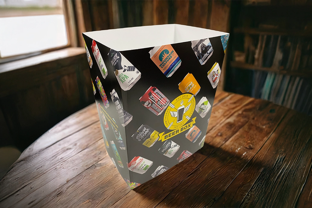 Box sleeves in 300gsm matt coated stock