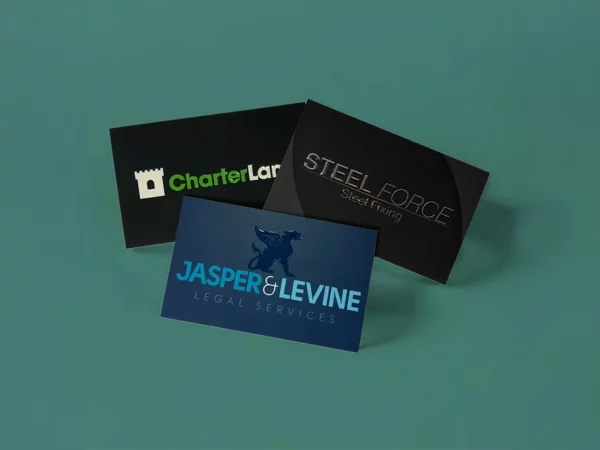 Scodix business card with soft touch velvet lamination