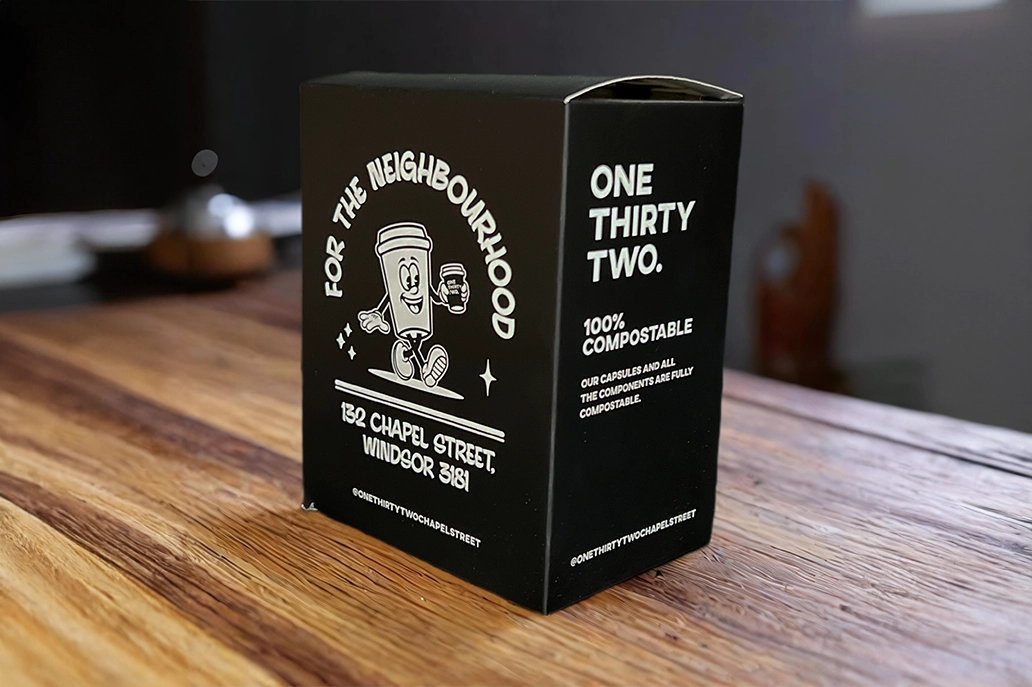 Rectangular cross fold custom box