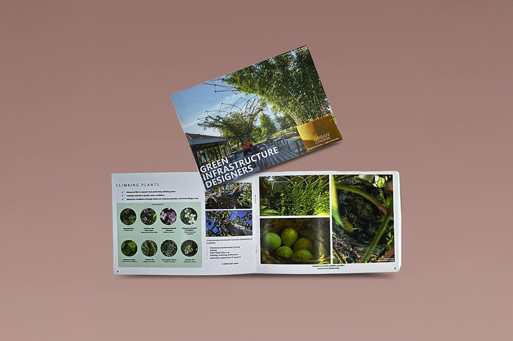 A5 landscaped saddle stitched book with gloss coated lamination