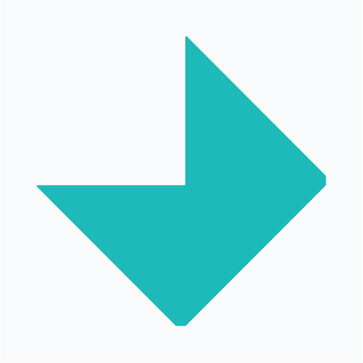 Triangle legal corner icon