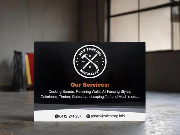 Rigid Signs And Boards