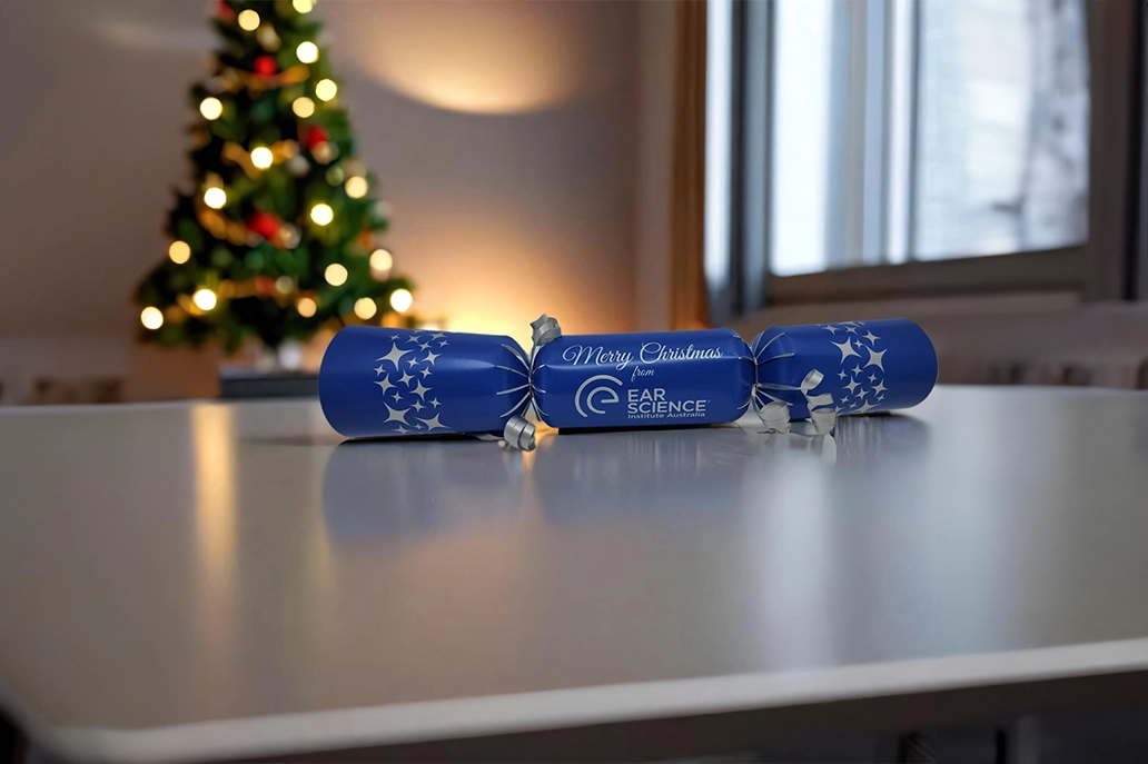 Christmas bon bon for ear science
