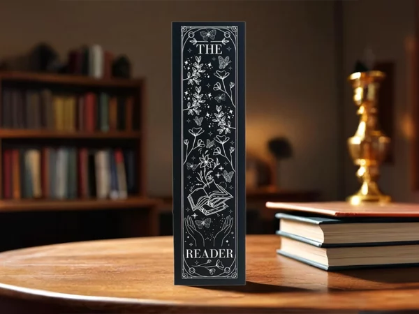 Bookmark with matt finish
