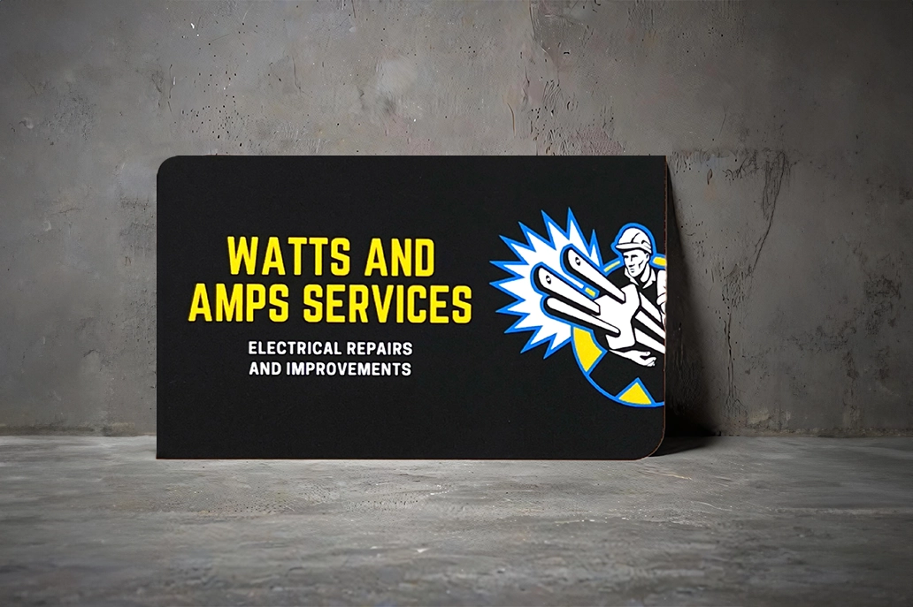 2 round corner business card in matt coated stock