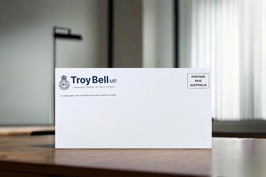 DLX Envelope for Troy Bell