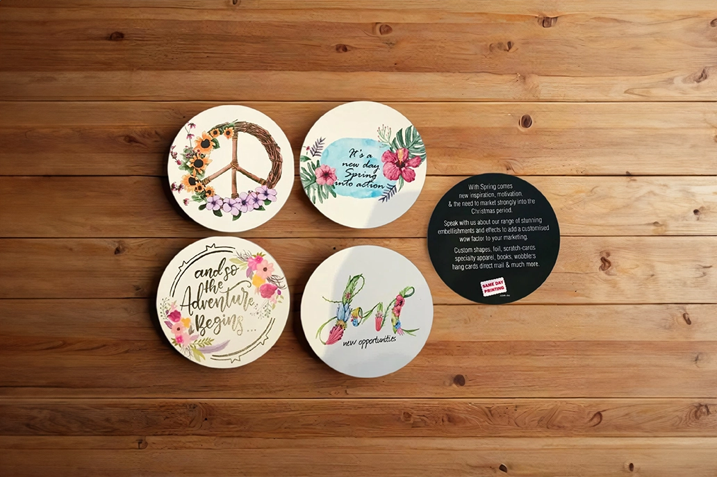 5 kinds of drink coasters