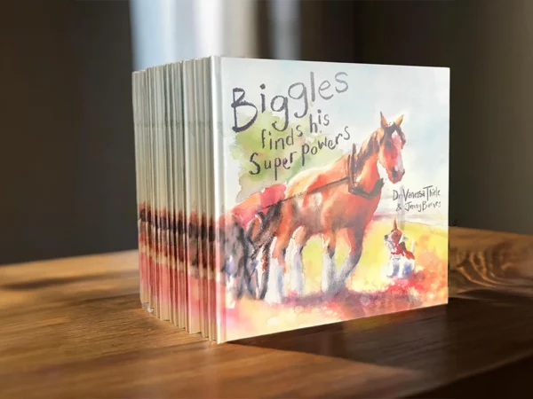 Hard cover book