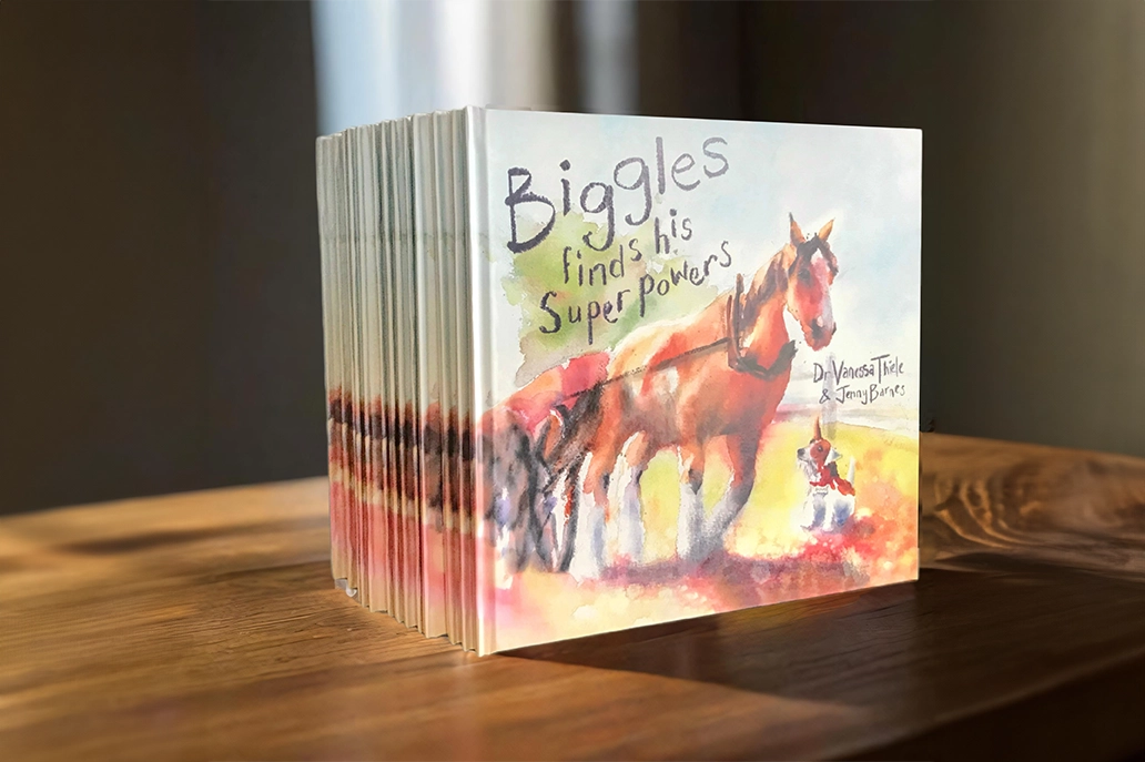 Hard cover book