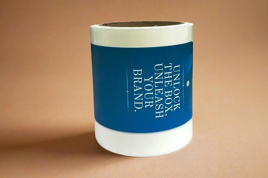 Matt roll label