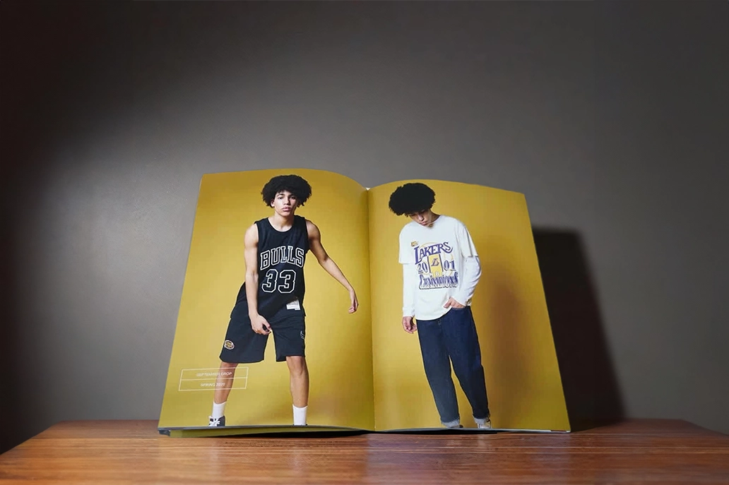 Uncoated soft cover perfect bound book