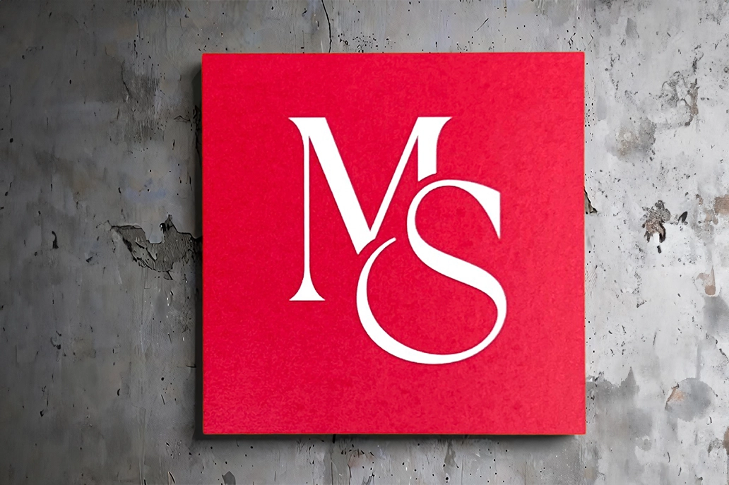 Square straight cut uncoated business card