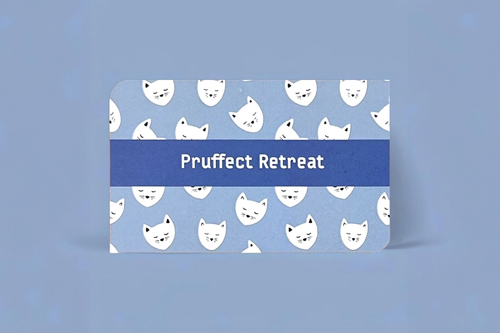 2 round corner uncoated buainess card