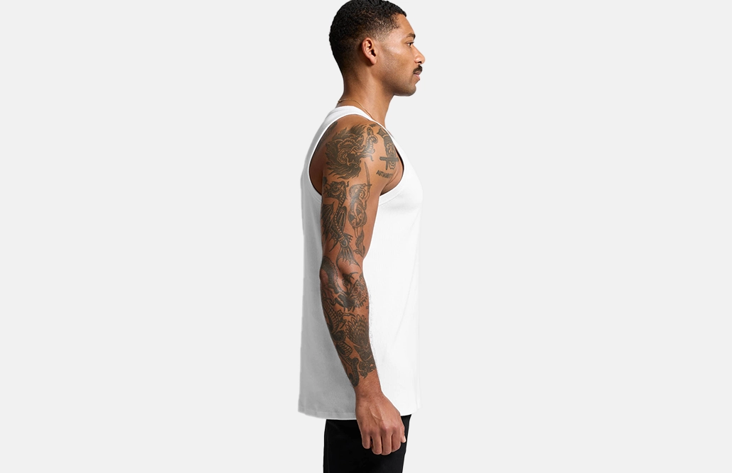 Organic Rib Singlet | 5063G - Image 3