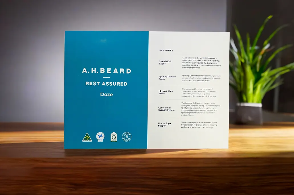 AH Beard Classic Strut Cards - Same Day Printing