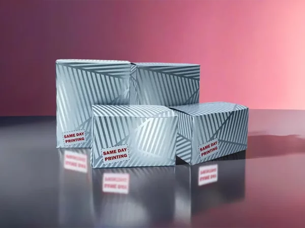 Business card box in gloss coat
