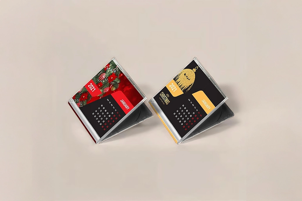 CD case calendar