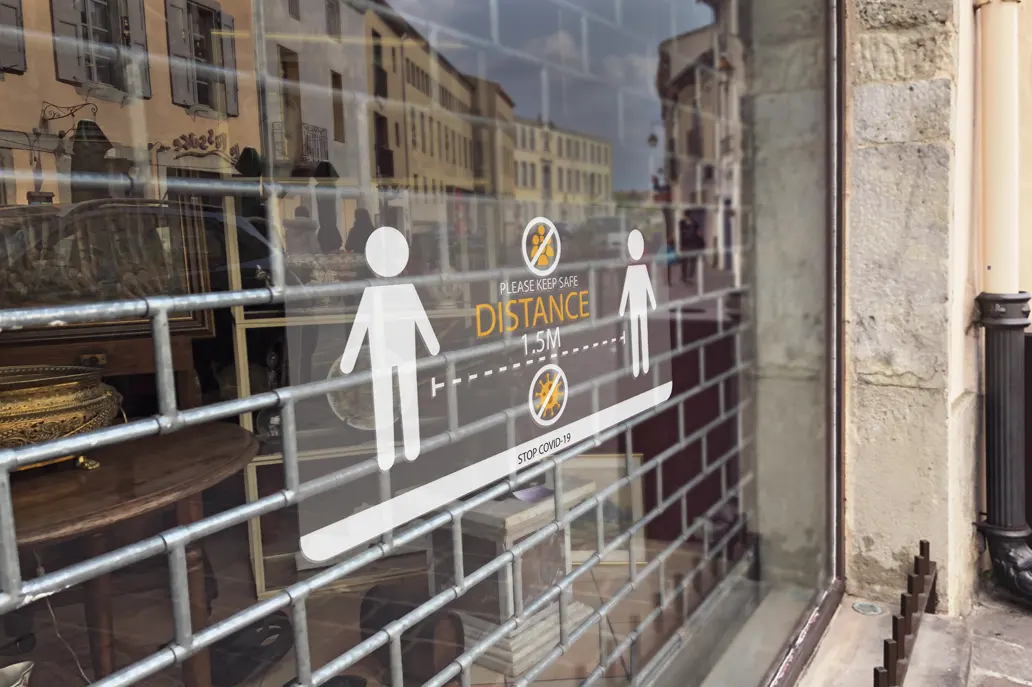 Clear Window Decals - Same Day Printing
