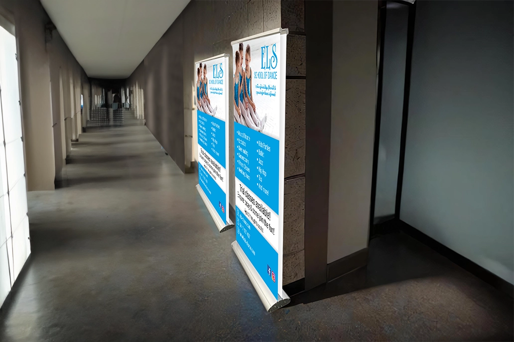 Double sided luxury banner by ELS Dance